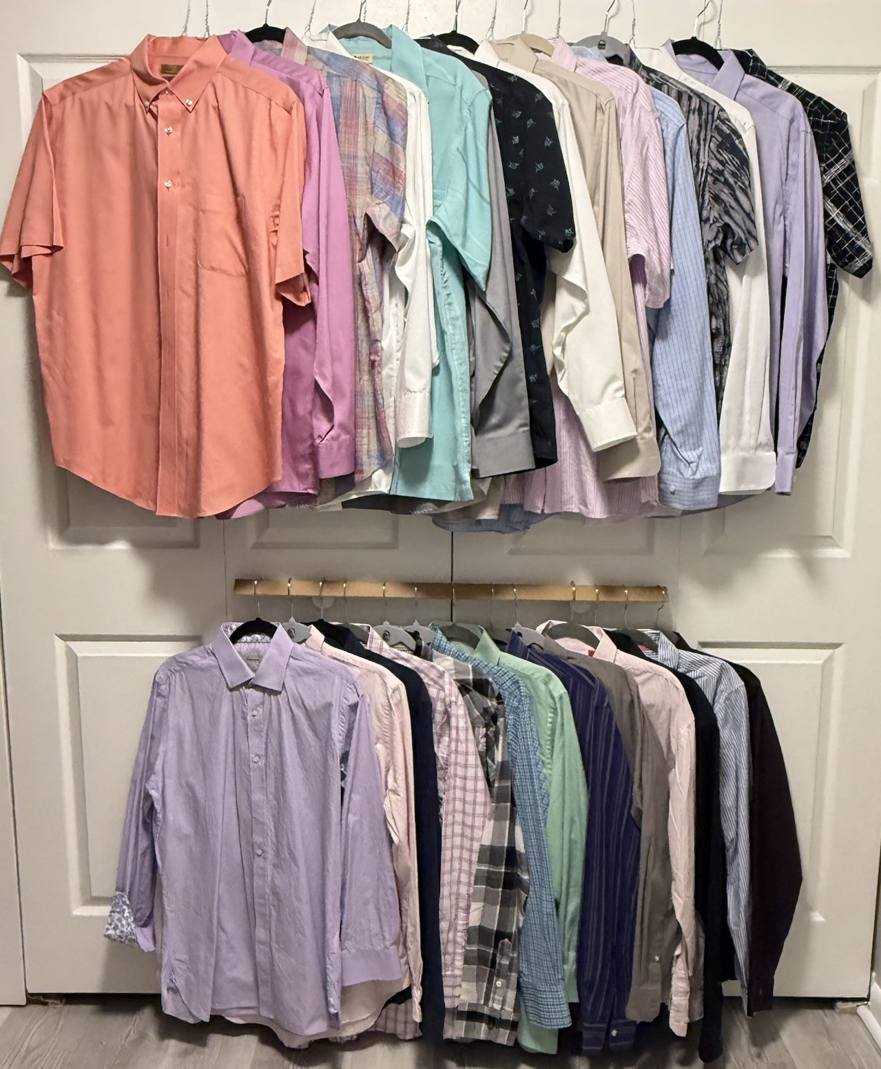 27 Button Down Shirts Mixed Sizes Brands Dressy Casual Wholesale READ GRT DEAL