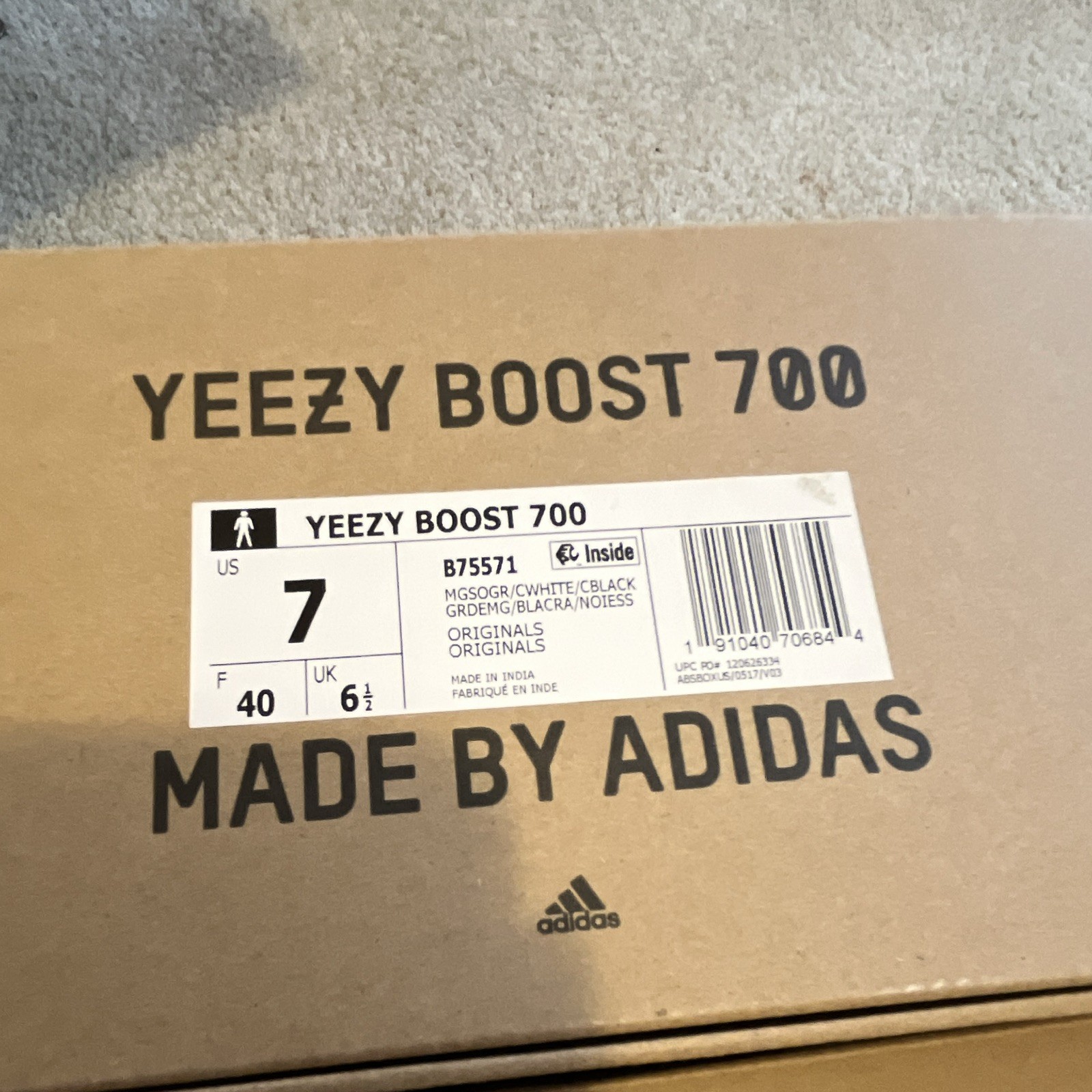 EMPTY BOXS adidas Yeezy Boost 350 V2 Zebra White/Core Black/Red 2017 EMPTY BOXS