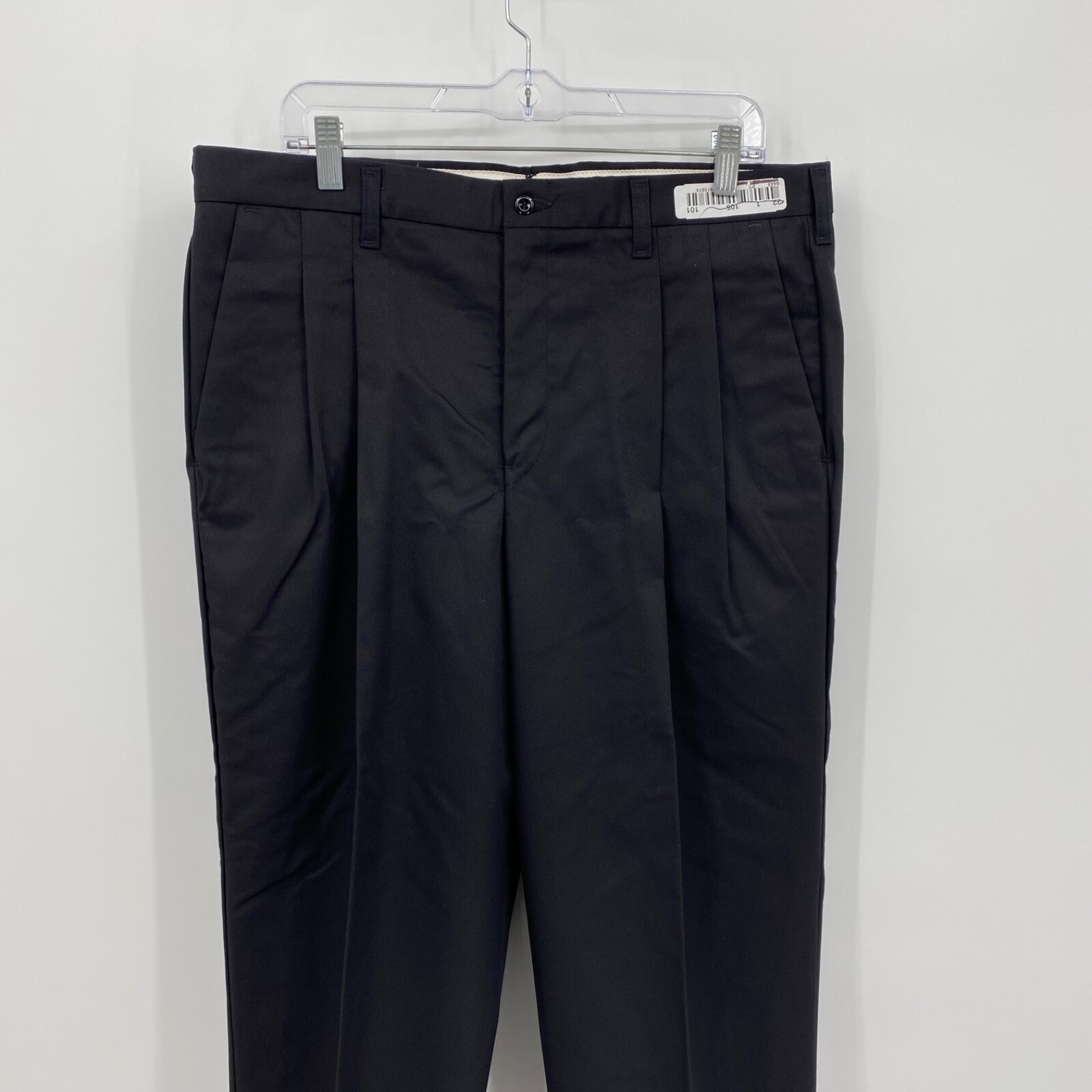 Cintas Men’s ComfortFlex Uniform Straight Work Pants Solid Black Size 36
