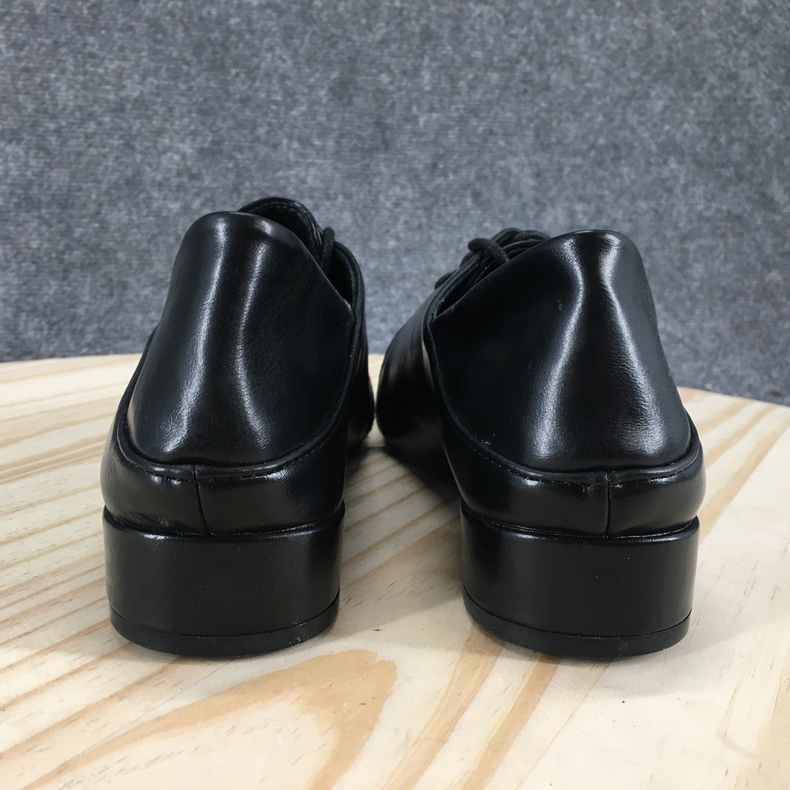 Magick Workings Witchy Spell Dance Flat Shoes Womens 40 Black Pointed Toe PU