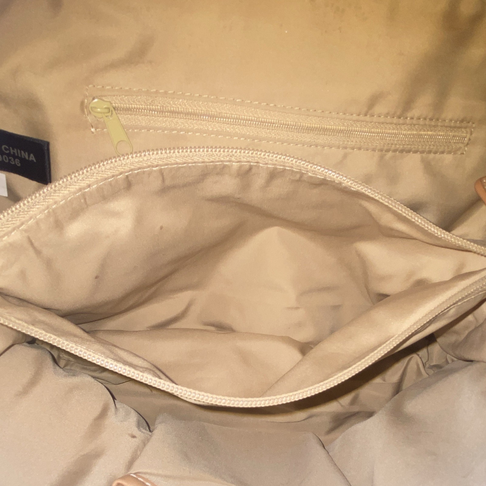 Giani Bernini Monogram Butterfly Medium Satchel Zip Top Handle Detach Strap