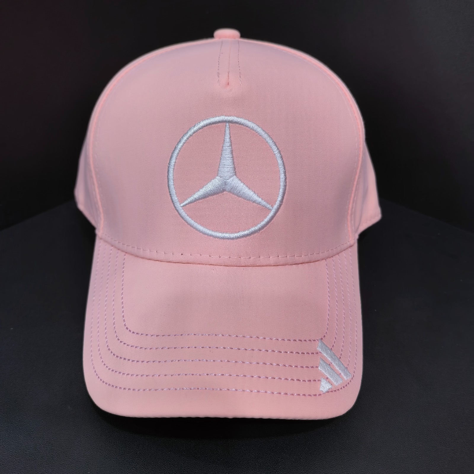Mercedes-Benz Outdoor Casual Sports Baseball Cap Pink Adjustable