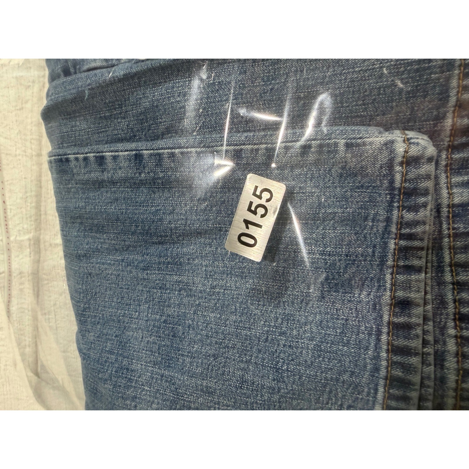 Calvin Klein Jeans Womens 16 Stretch Bootcut Light Vintage Denim Blue W394415
