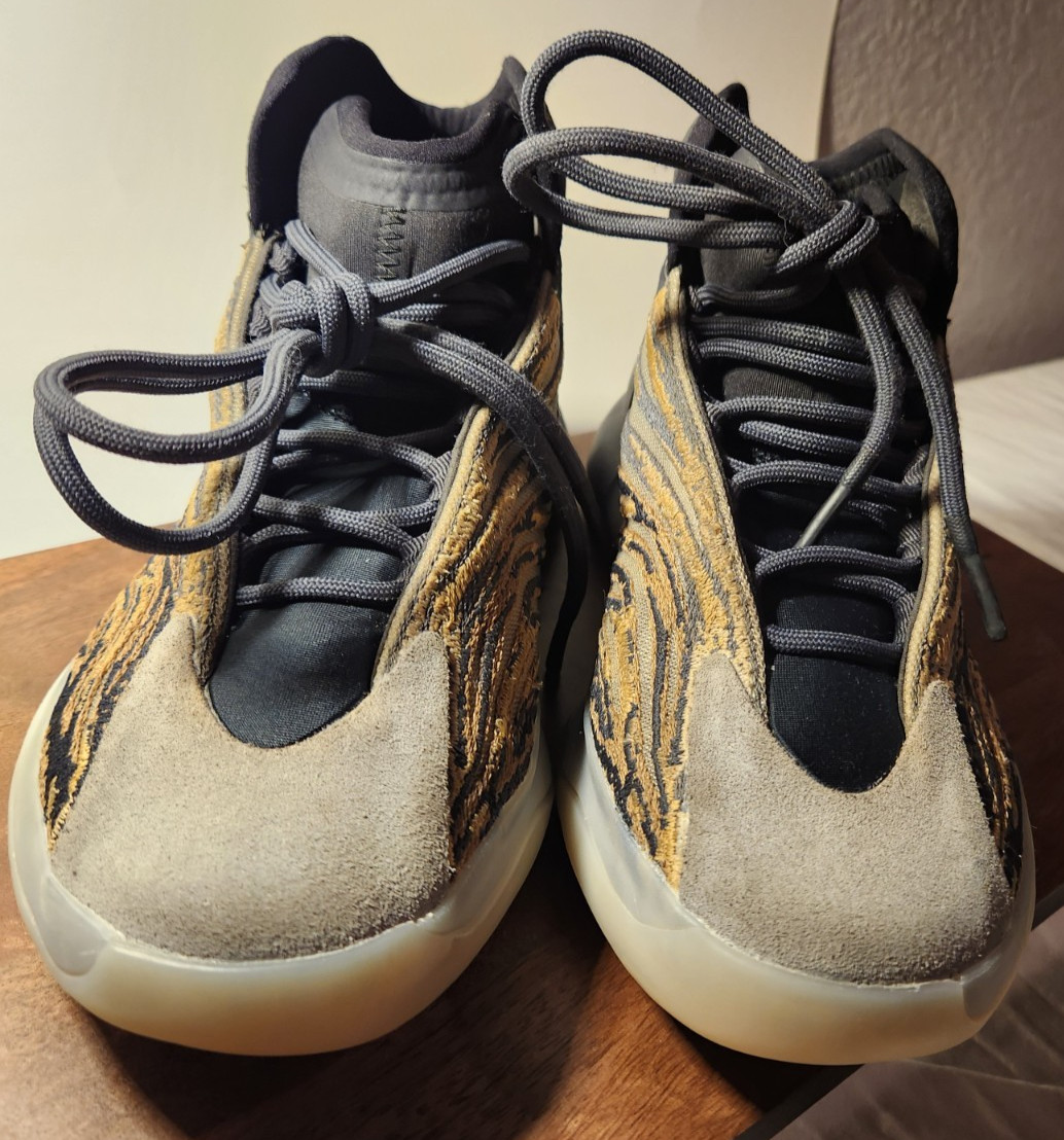 Adidas Yeezy Quantum Amber Tint Boost Basketball Sneakers Size 7.5 Men’s READ