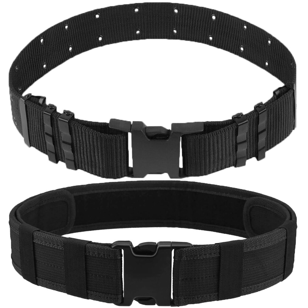 Tactical Combat Gear Security Belt Outdoor Military Adjustable Heavy Duty Belts