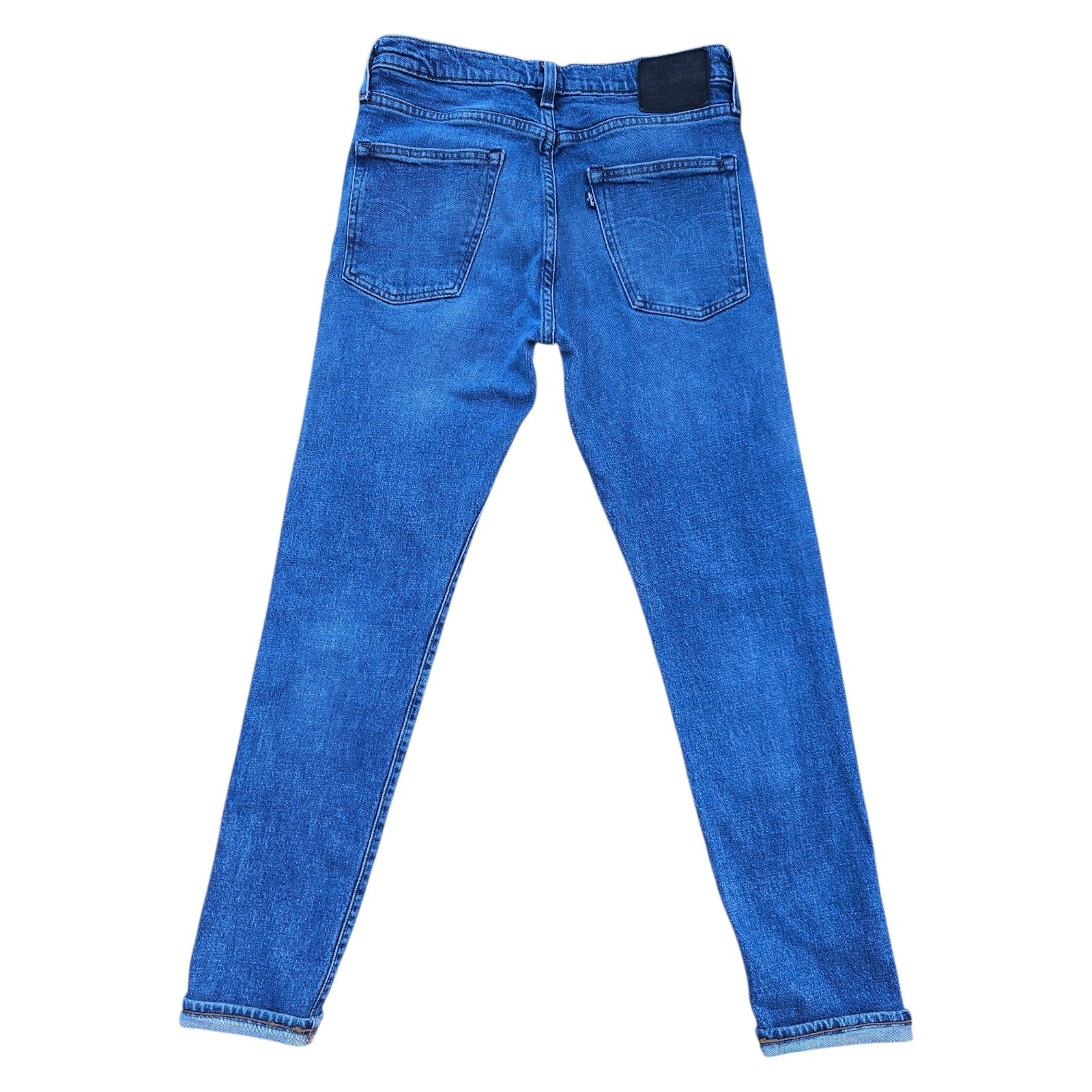 Levi’s Made & Crafted Selvedge Slim Taper Blue Jeans Men’s 31×32 Black Tab Denim
