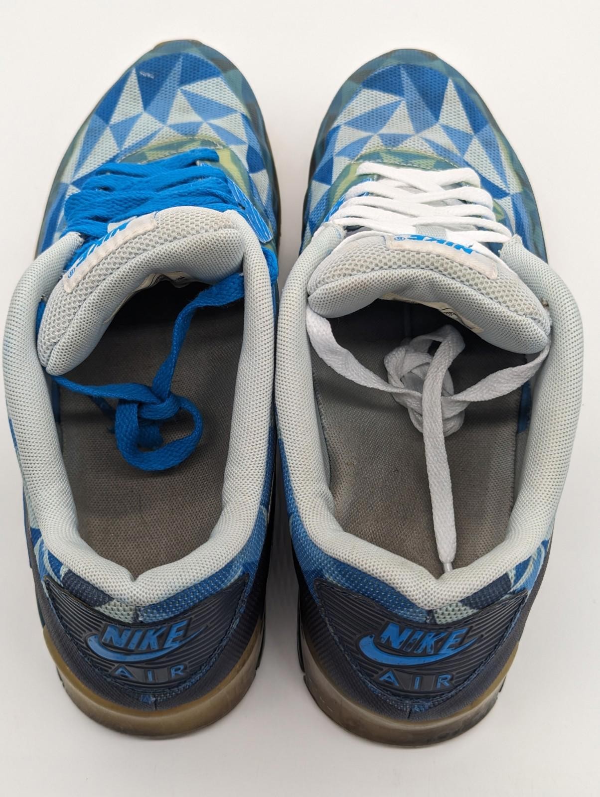 Nike Air Max 90 Ice Barely Blue White 631748-401 Mens Size 9.5 / Womens 11 2013