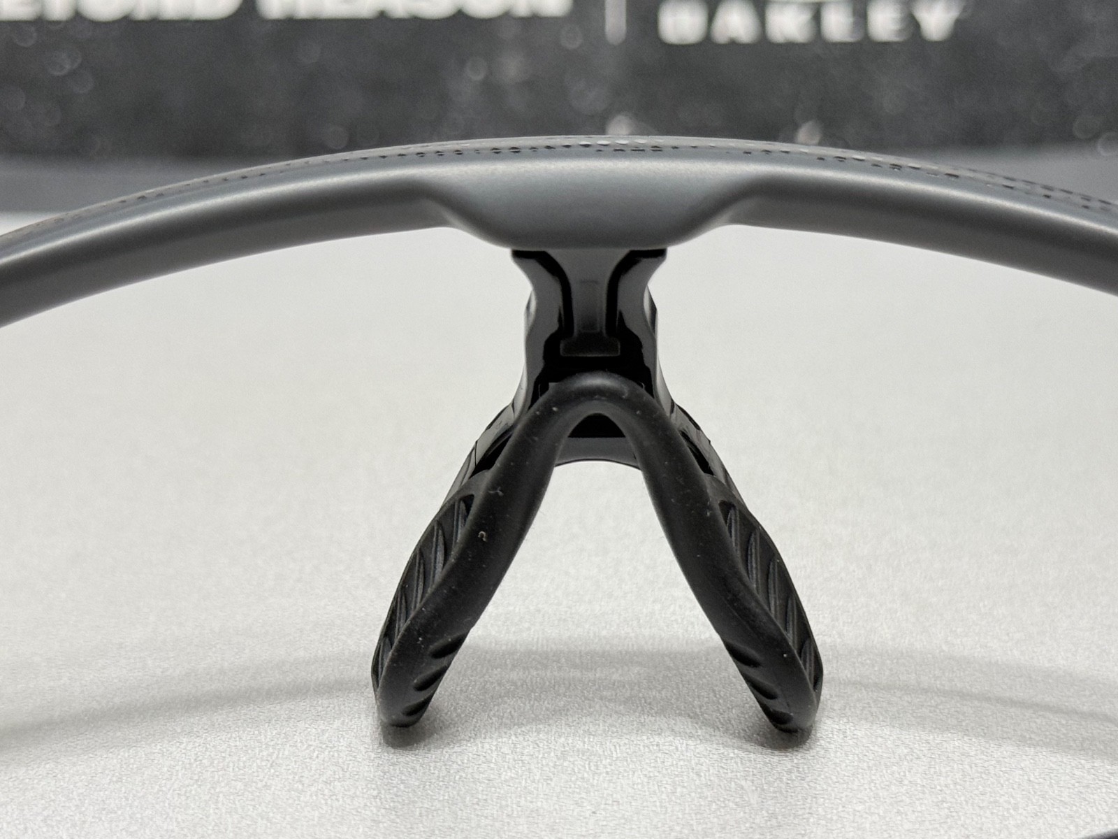 Oakley Radar EV Path High Resolution Carbon w/ Satin Silver Icons SKU# 9208-D338