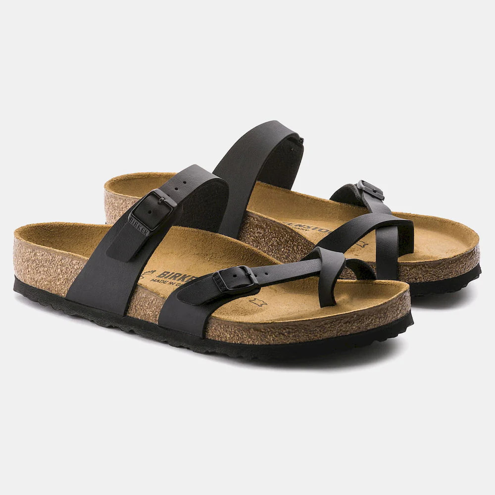 Birkenstock Mayari Black Birko-Flor Toe Loop Women’s Sandals EU37-41