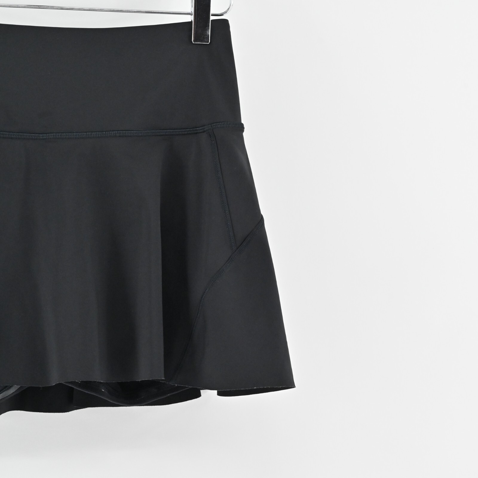 ATHLETA Skort Size XS Ace 13.5 in Black Tennis Skirt Pickleball Athletic Stretch