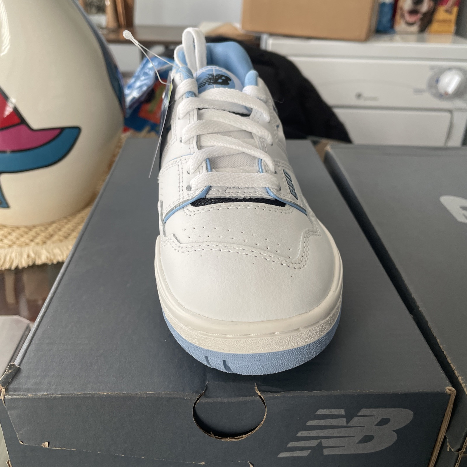 Size 4.5 – New Balance 550 Team Carolina Blue