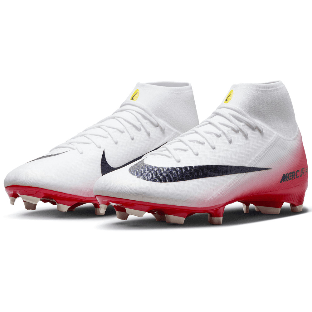Nike Superfly 10 Academy FG/MG LV8 University Red Dark Obsidian Size 7.5