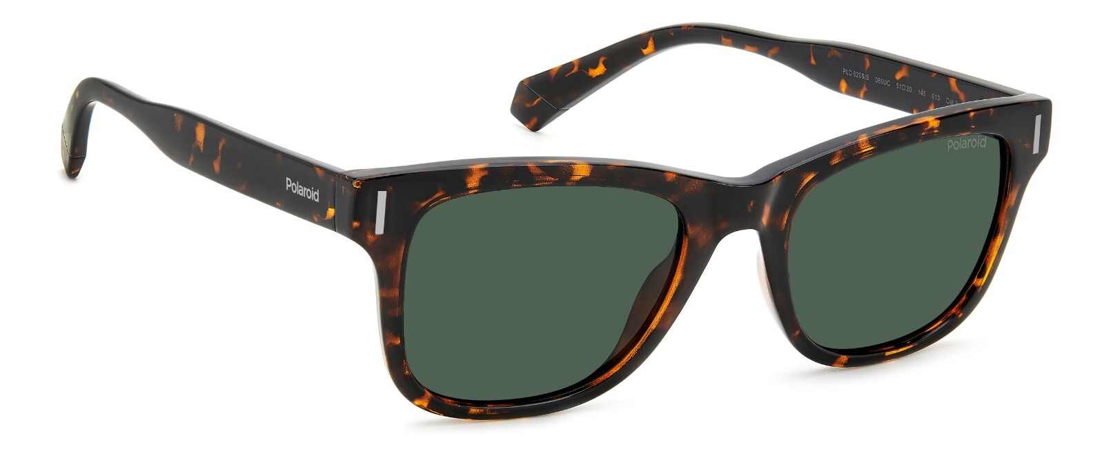 Polaroid Pld 6206/S 086 (Uc) Havana/ Green Polarized Sunglasses Cal 51