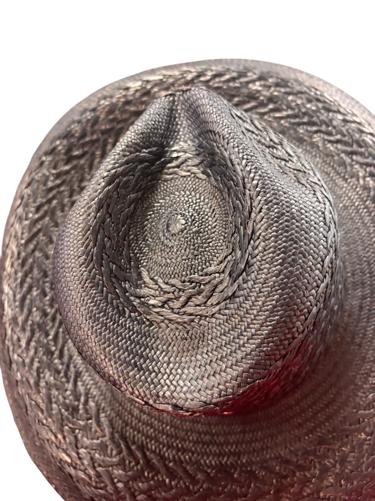 Freya Gazania Hat Woven Toquilla Straw Equador Woman’s BlackSun Hat S/M 55-57