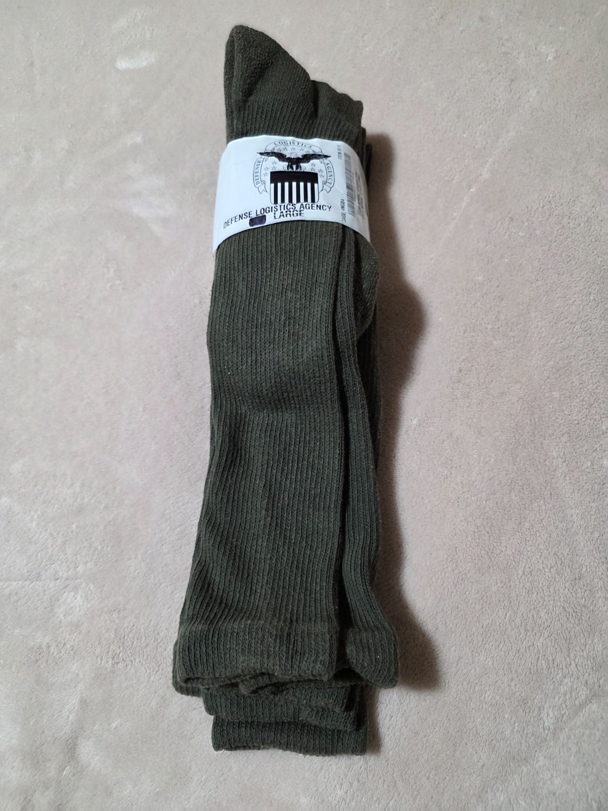 MEN’S GREEN MILITARY DLATS OVER THE CALF SOCKS