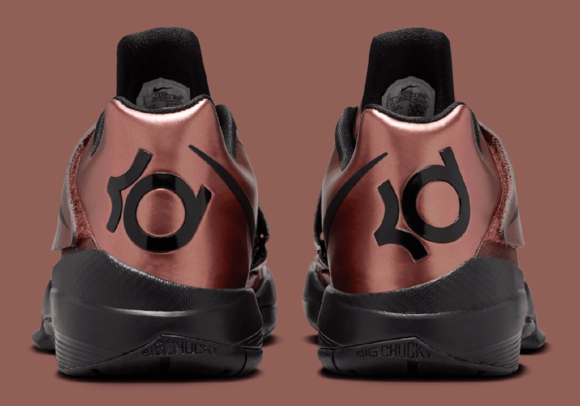 Nike KD IV 4 Christmas Xmas Metallic Copper Black FZ5913-800 Men’s