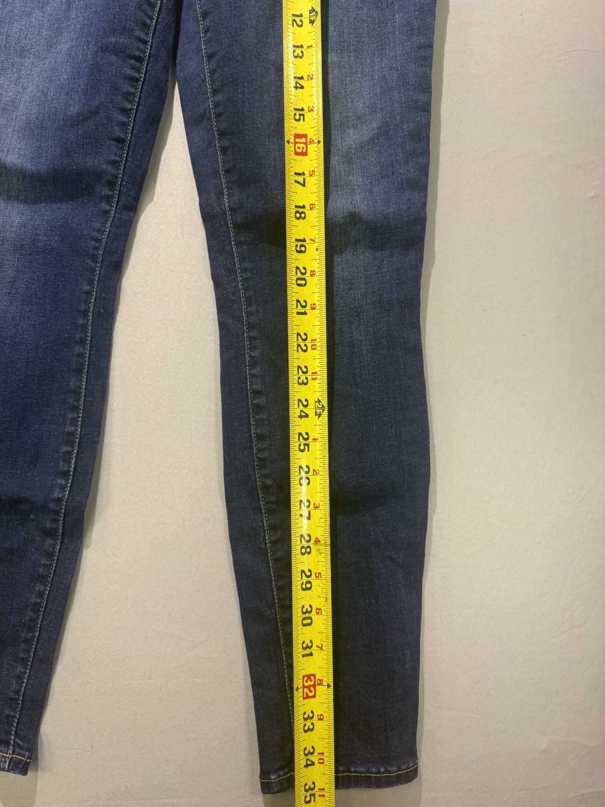 Lucky Brand Womens Dark Wash Denim Mid Rise Skinny Ankle Jeans Size 8/29