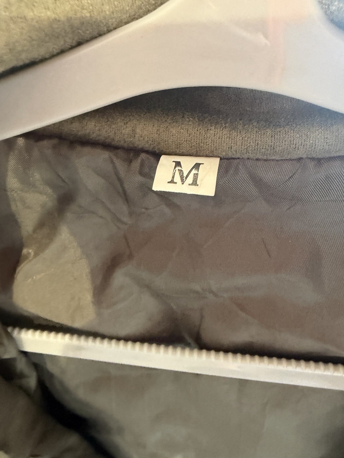 Green Suede Like Women’s Jacket Size Medium
