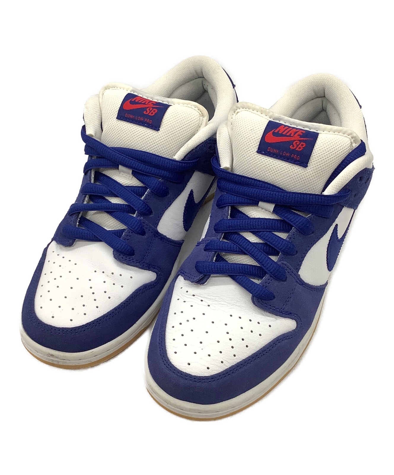 Nike Skateboarding Dunk Low Premium Los Angeles Dodgers Sneakers BFp26