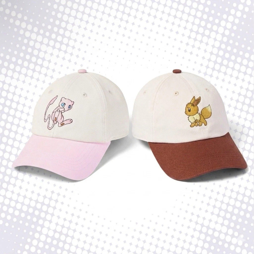 Eevee & Mew Trainer Cap – Pokemon x Target 30th Anniversary Exclusive – NEW