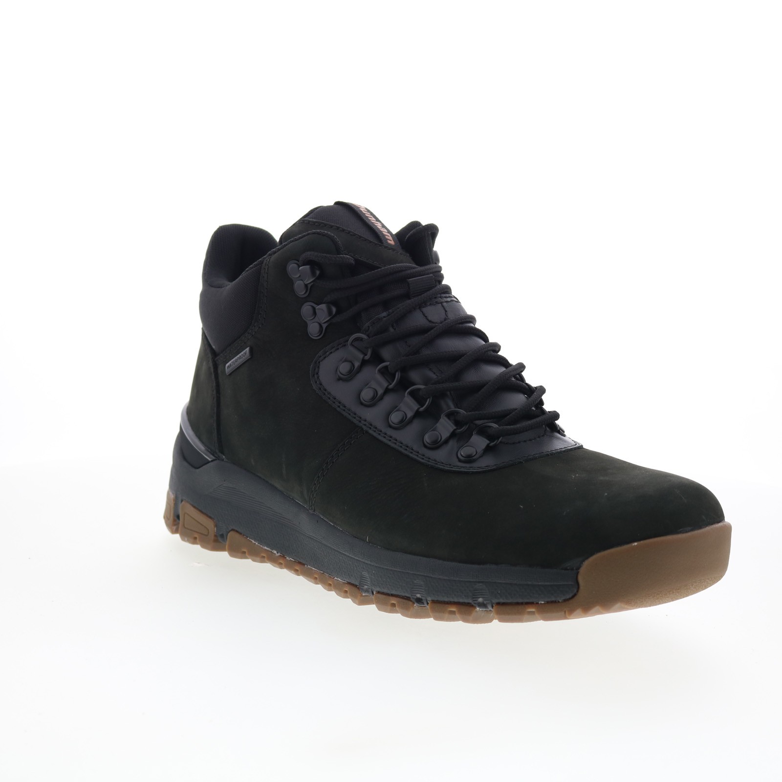 Dunham Alpine WP Lace Up Mens Black Extra Extra Wide 6E Casual Dress Boots