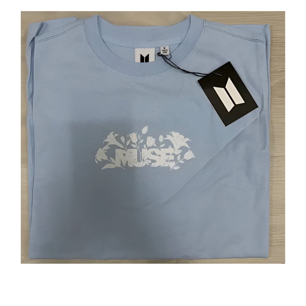 BTS Jimin MUSE Official T-Shirt Tee Short Sleeve Size M Brand New Sealed