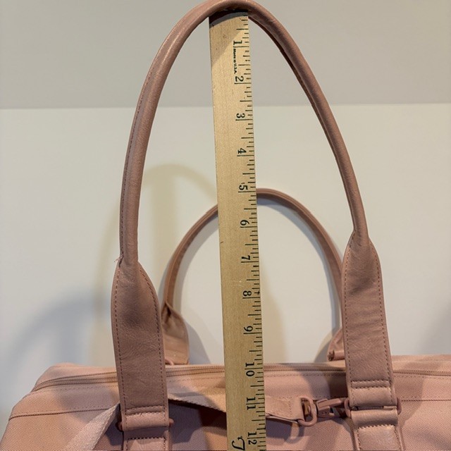 BEIS The Mini Weekender Atlas Pink + extras-makeup, toiletry, laptop 4 piece