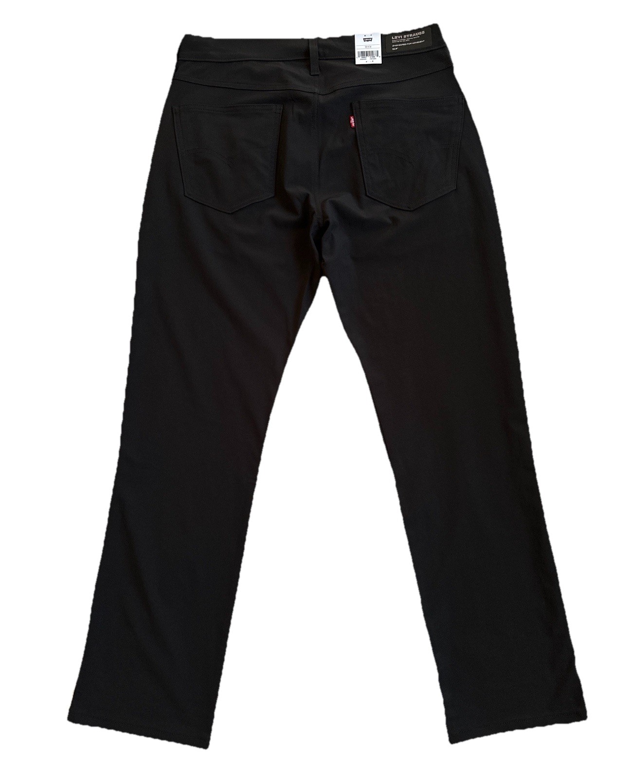 Levi’s Men’s 514 Straight Tech Pants, Black