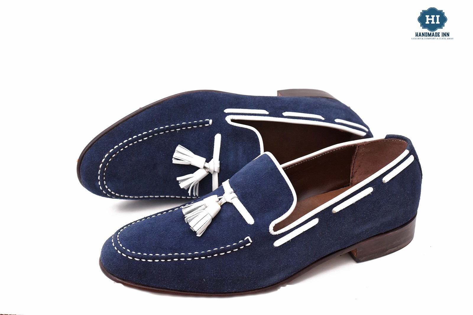 Elevate Your Style with Handcrafted Suede Tassel Loafers | Premium Quality Shoes