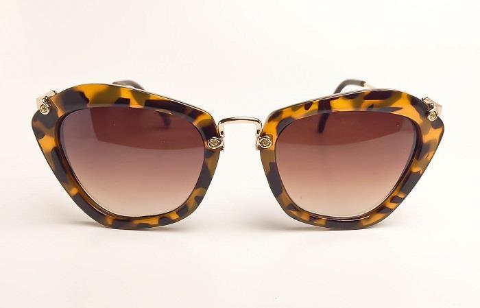 NEW Retro Square Cat Eye Glossy Glitter NOIR Fashion Big Women Sunglasses 2019