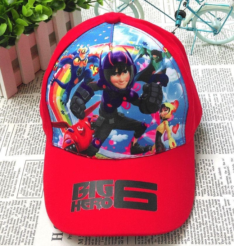 Cartoon Big Hero 6 Baseball Cap – Random Color and Design