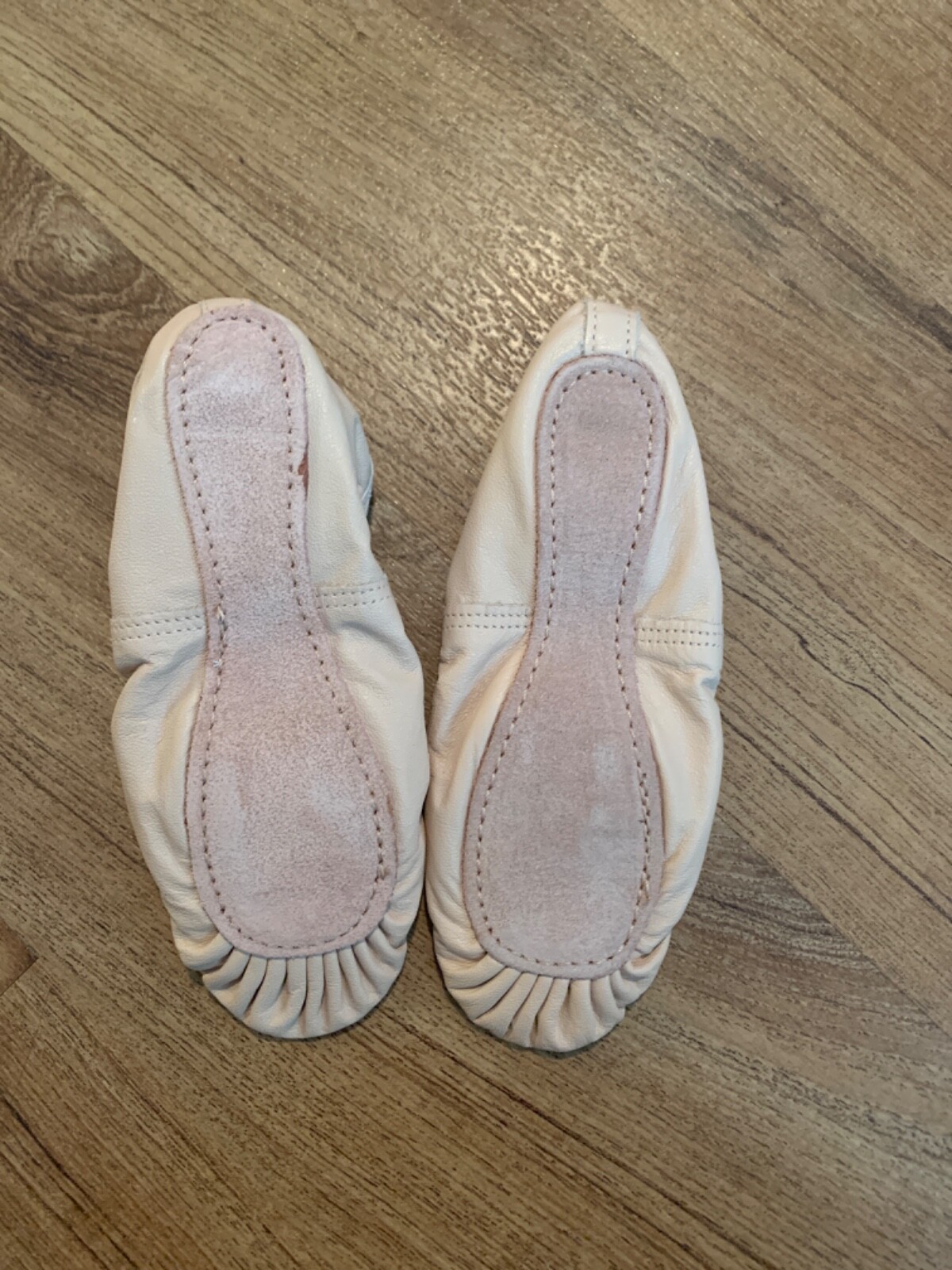 Ballet Shoe Full Sole Leather without Drawstring So Danca Pink various sizes
