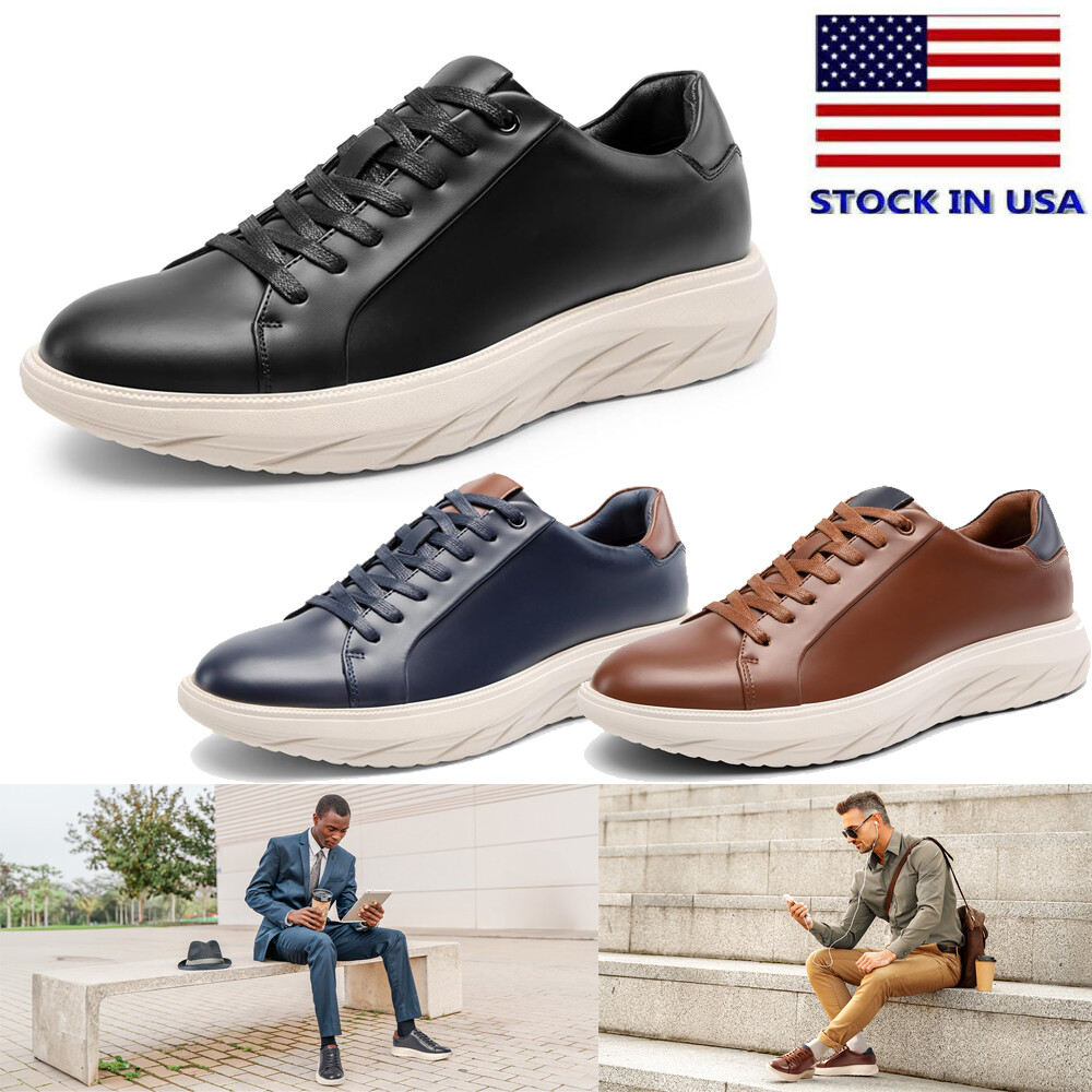 Men Fashion Sneakers Business Lightweight Casual Daily Shoes US Size 8-13