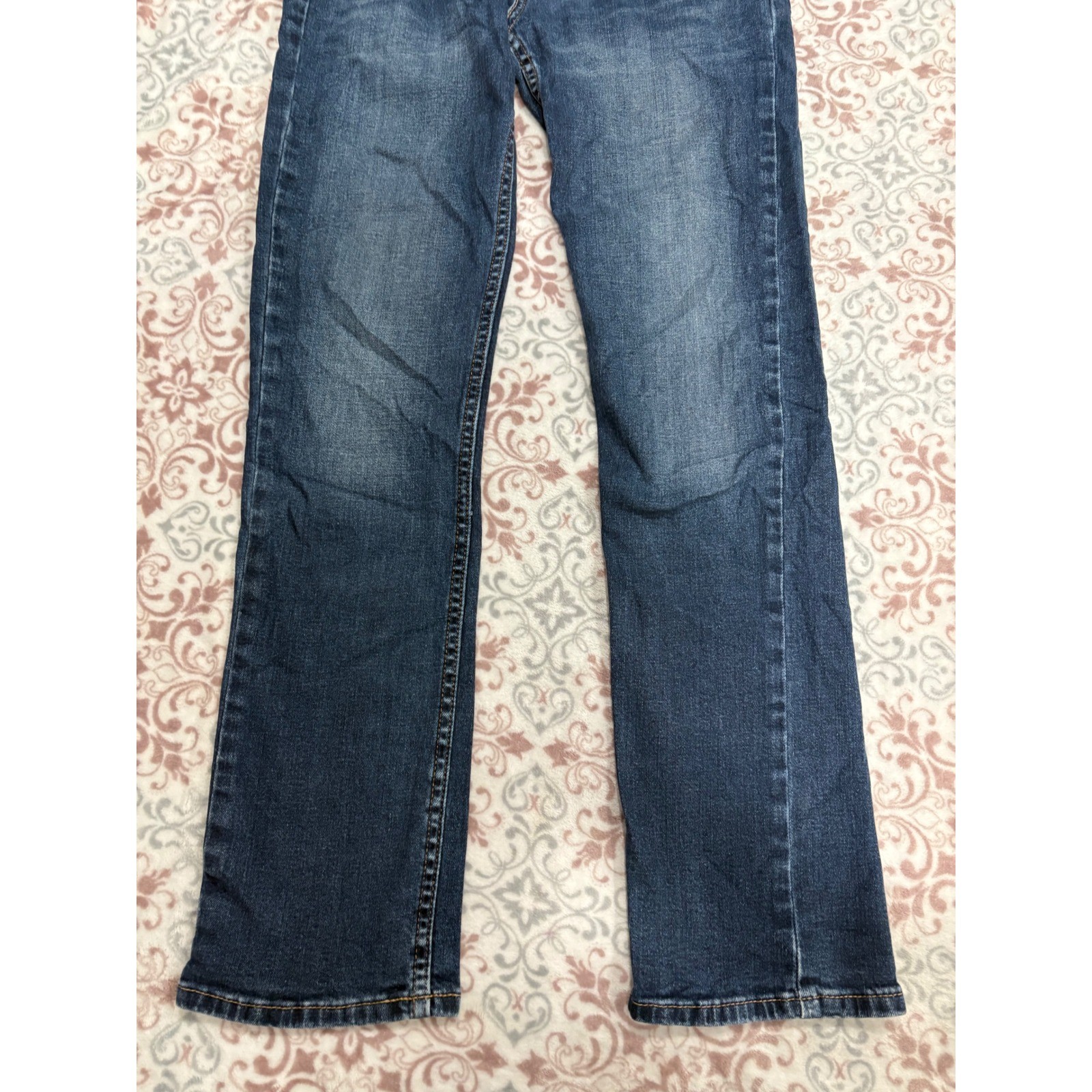 Hollister Mens Slim Straight Epic Flex Jeans Blue Wash W29 L32