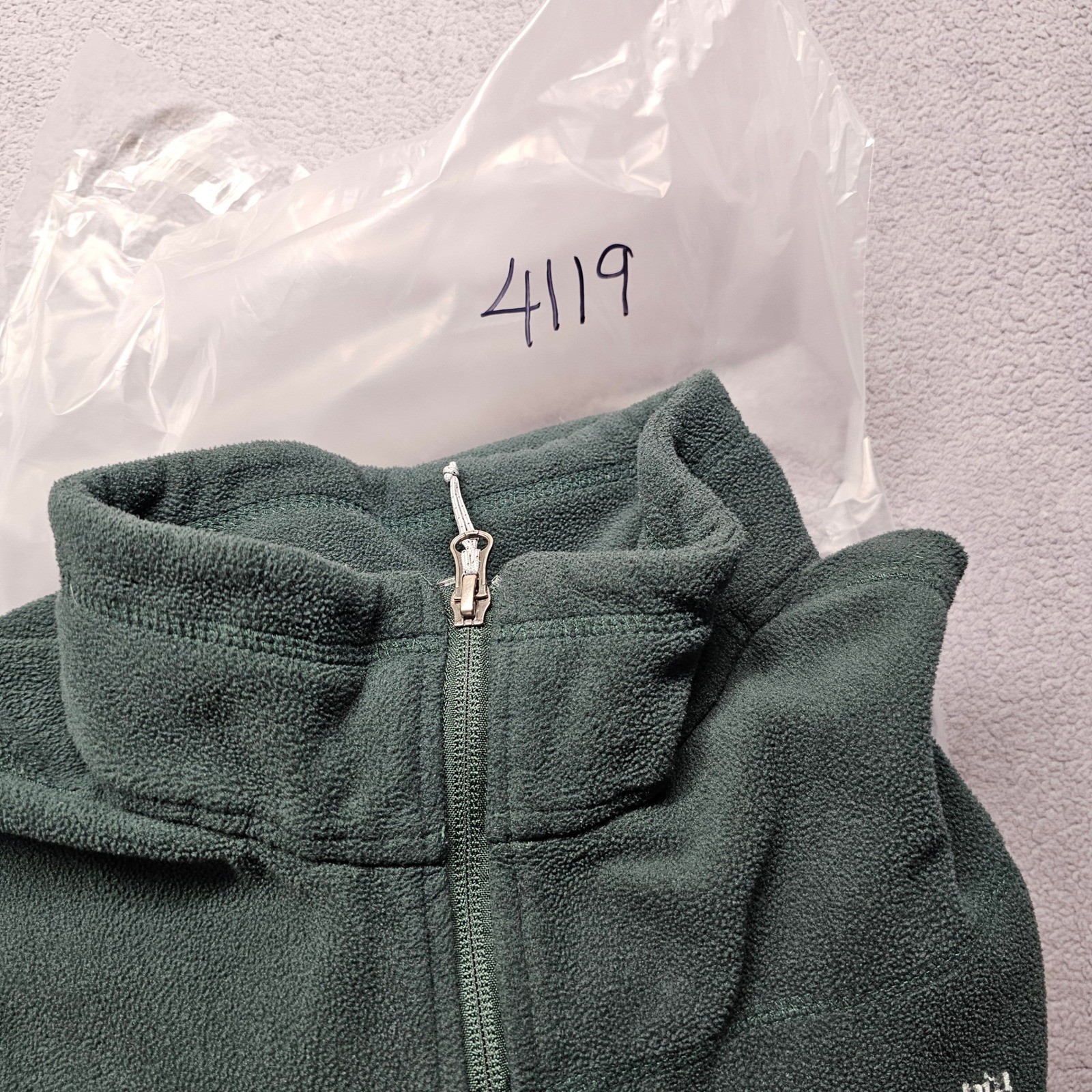 Columbia Fast Trek II Full Zip Fleece Jacket Mens XXL Green Activewear Outdoor