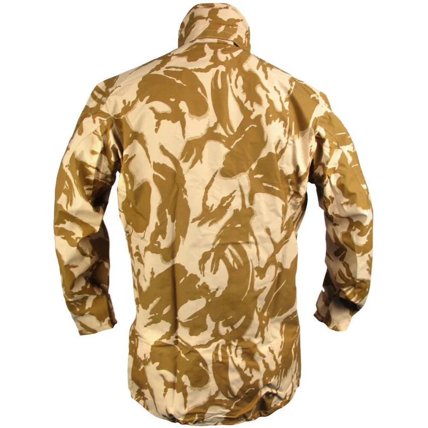 Original British Army Rain Jacket MVP Desert Camo Military Surplus