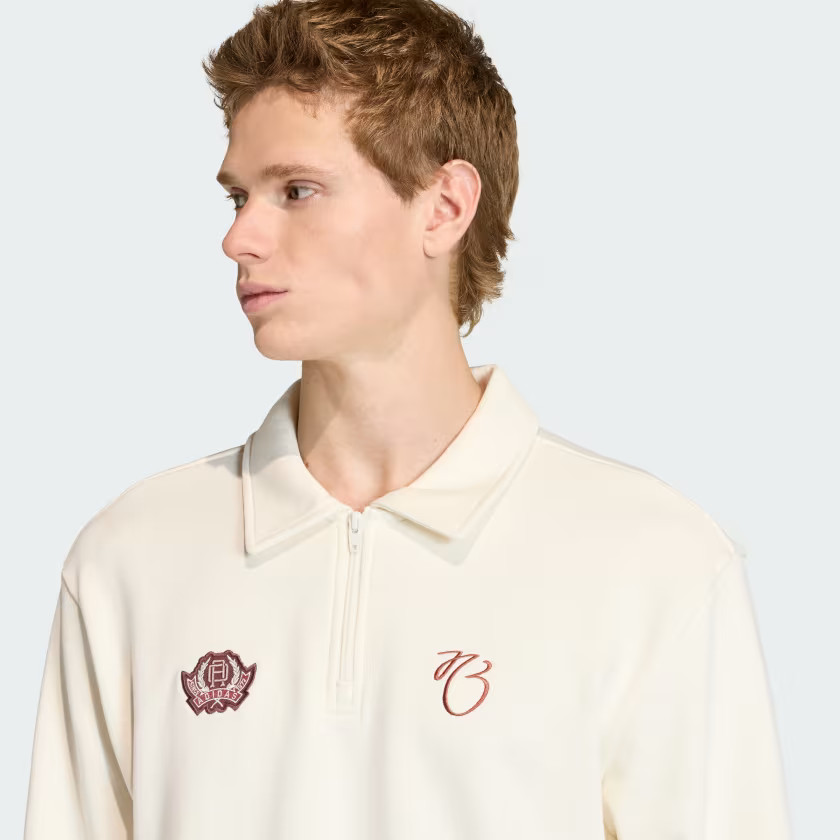 adidas men Jude Bellingham Loose Half Zip Sweater