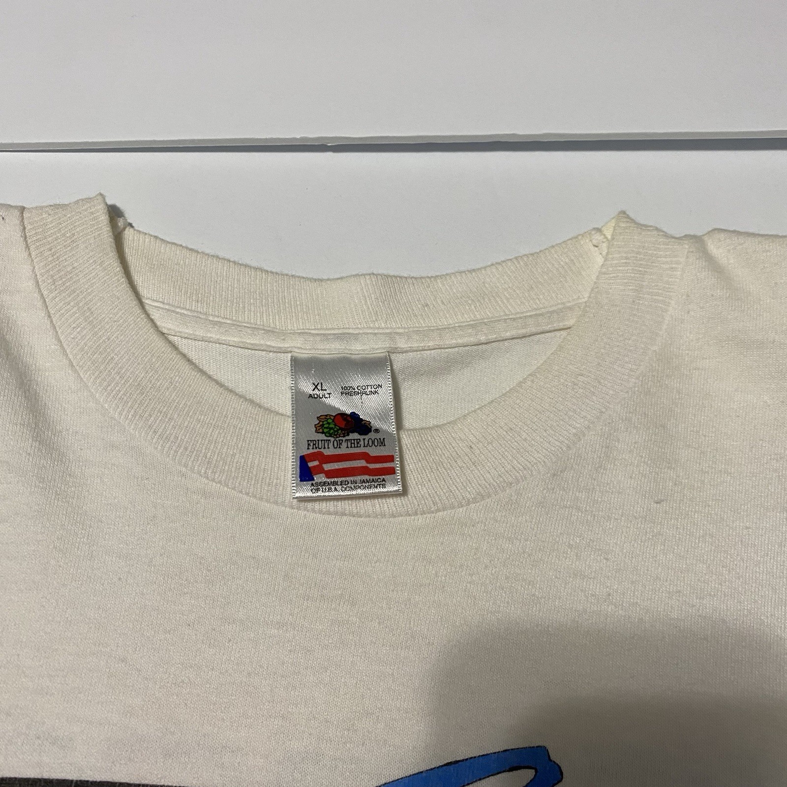 Vintage Roger Dolan Dirt Track Racing Shirt XL 22.5×30.5 Stains/Need Oxiclean