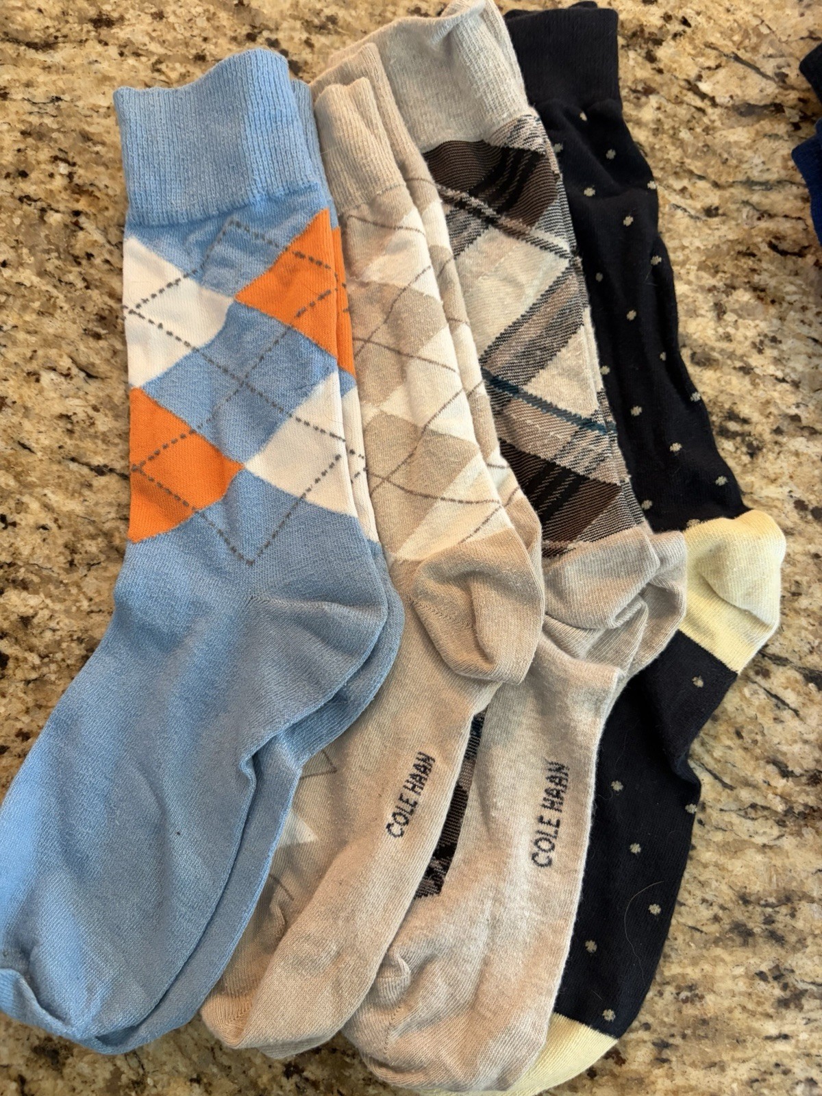 Men’s Dress Socks 10-13, Assorted Colors
