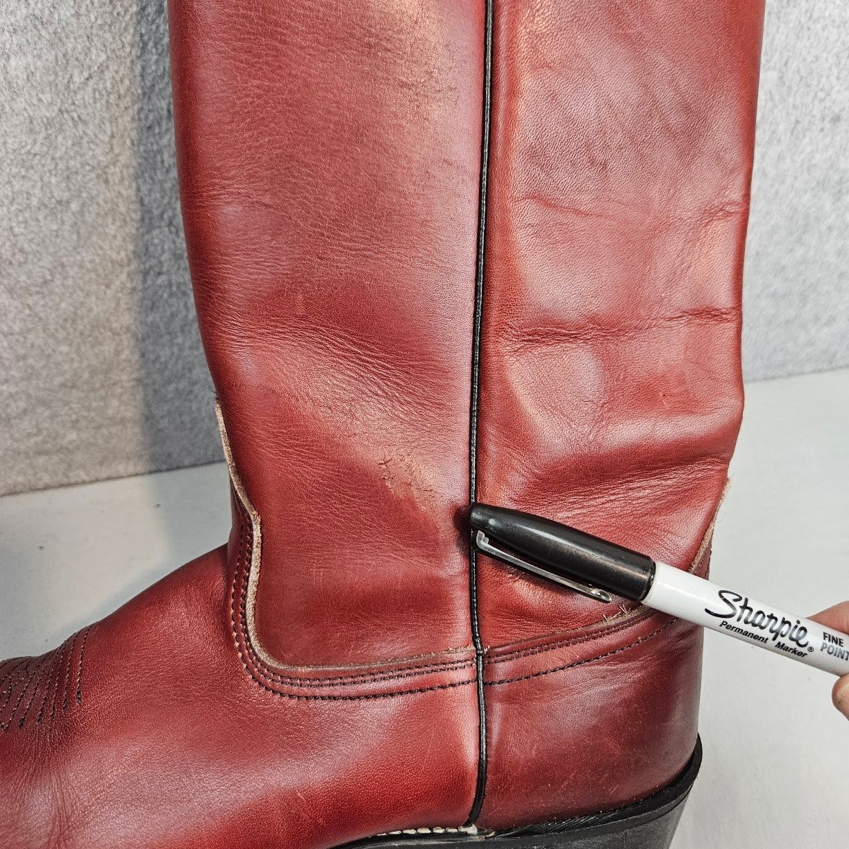 VIBRAM | RARE Vintage 1992 Red Wing Pecos (Style 1178) Western Boots Made in USA
