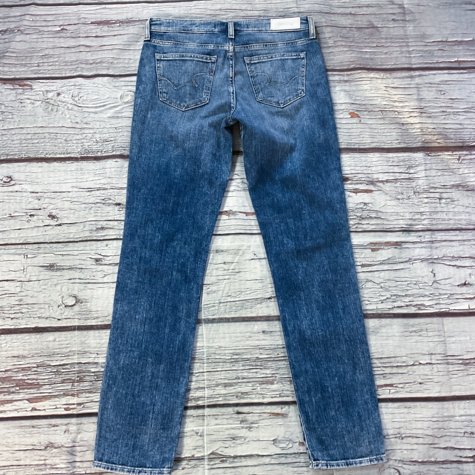 Big Star Womens Jeans size 6 W28 Vagabond Straight x31″ insm Medium Wash Stretch