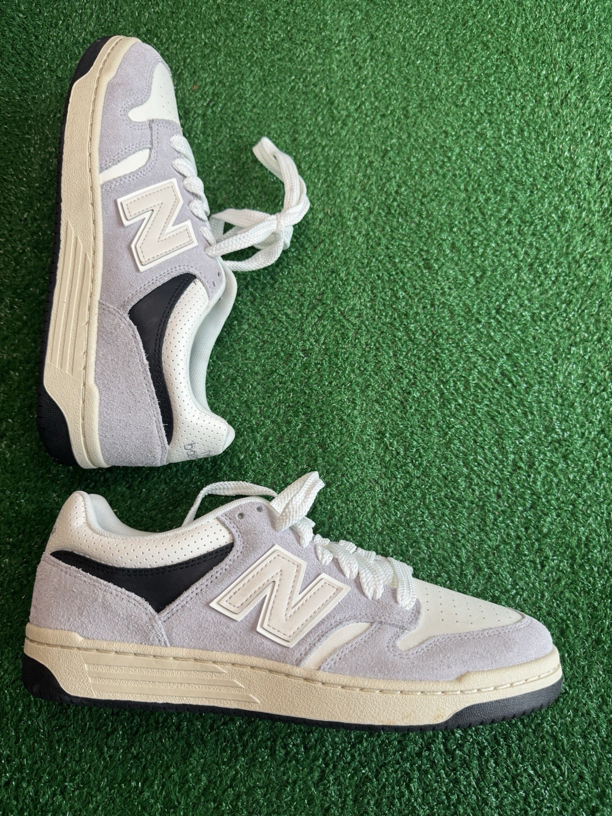New Balance NB 480 Men’s Size 9.5 D Med ‘Grey/sea Salt’ Lifestyle Shoes BB480PEG
