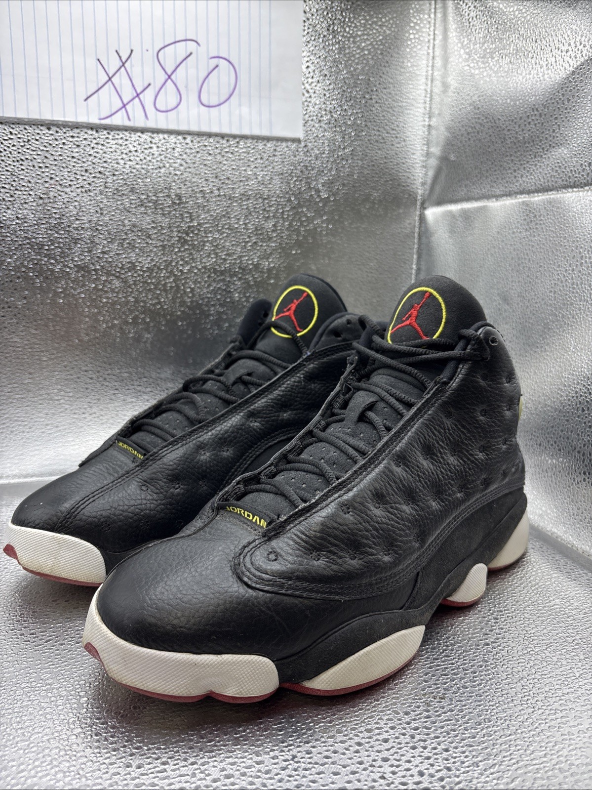 Nike Air Jordan 13 Retro Playoffs Black Red White 414571-001 Size 9.5 2010