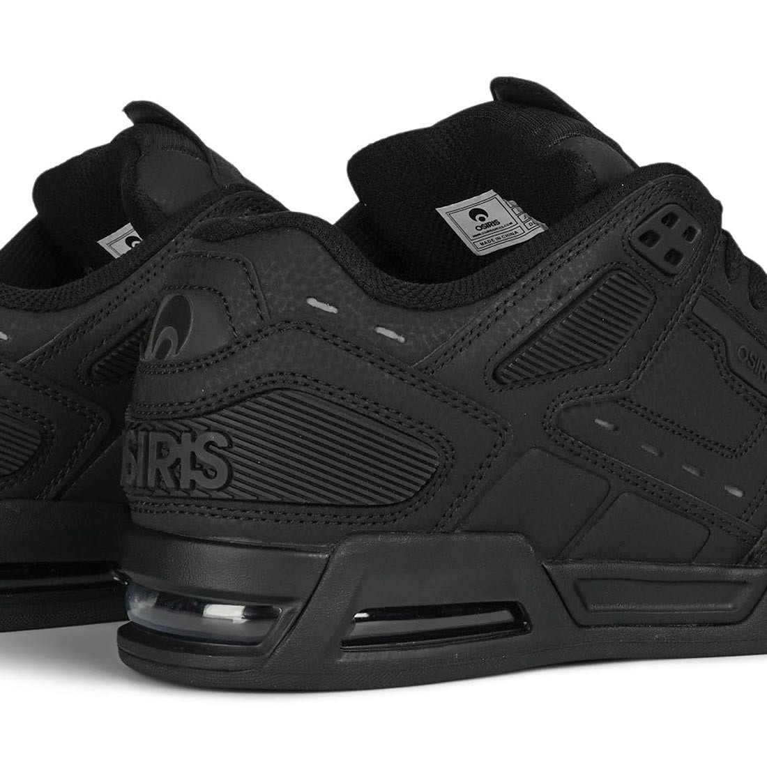 Osiris Peril Skate Shoes – Black/Black/Black