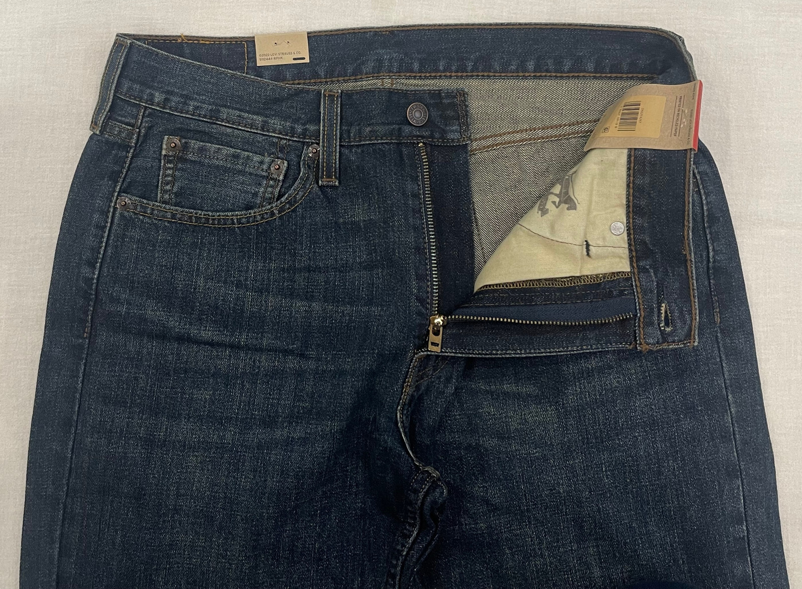 Levis 527 Slim Bootcut Mens Jeans Dark Blue Sizes: 32, 33, 34, 36 Levi #4257