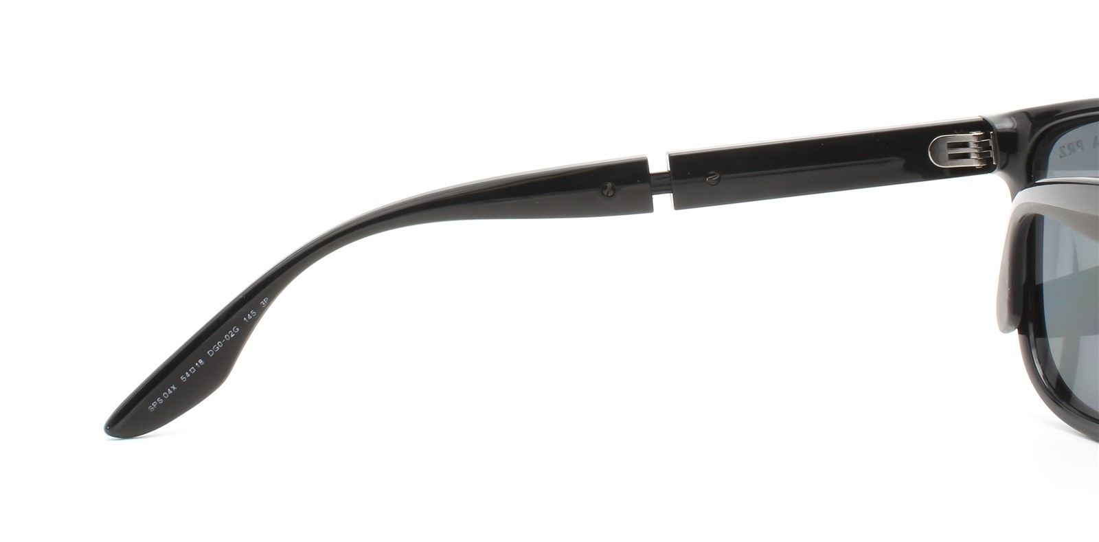 Prada Linea Rossa Sunglasses SPS 04X DG0-02G Matte Black Rubber Polarized w/case