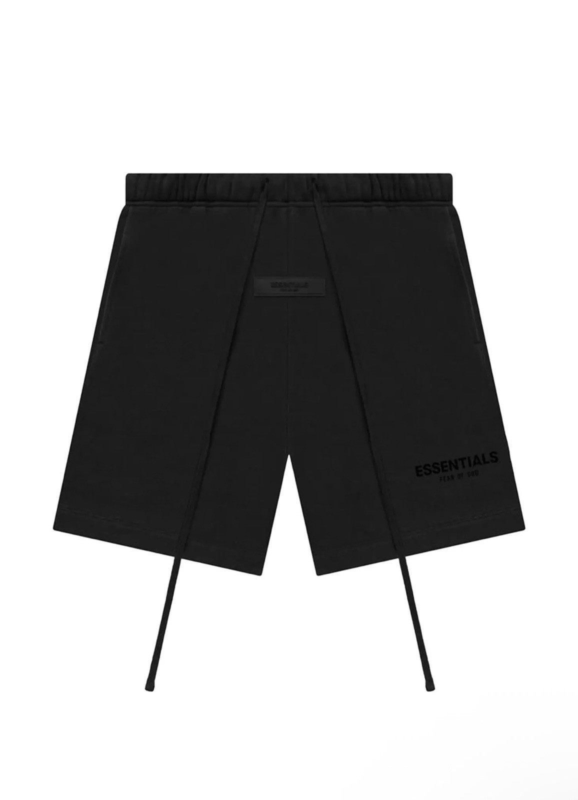 Fear of God Essentials Sweatshort in Core Jet Black L (FW23)