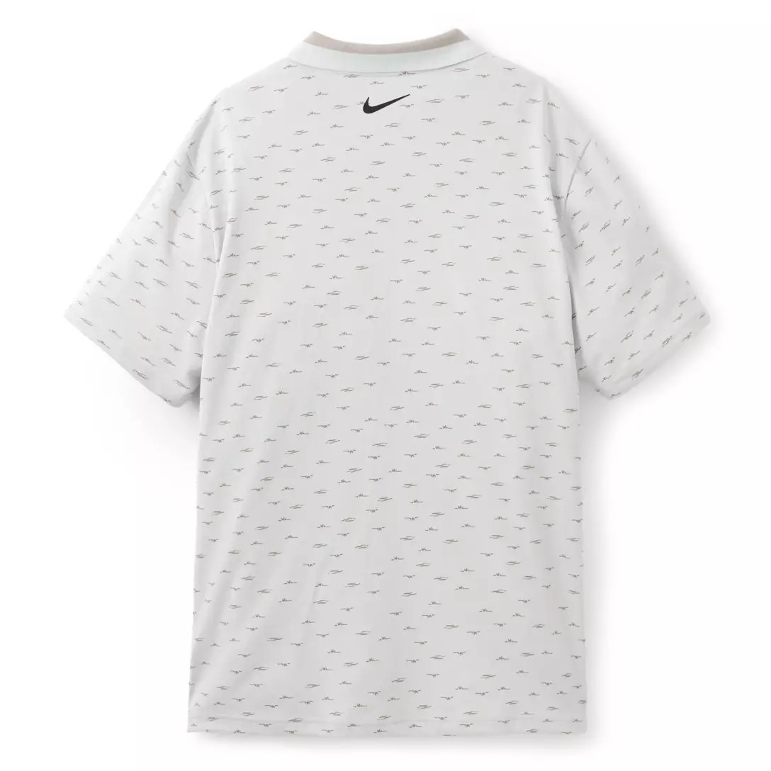 Nike Mickey Mouse Icon Polo Sz Large Mens Disney Grass All Over Print Shirt