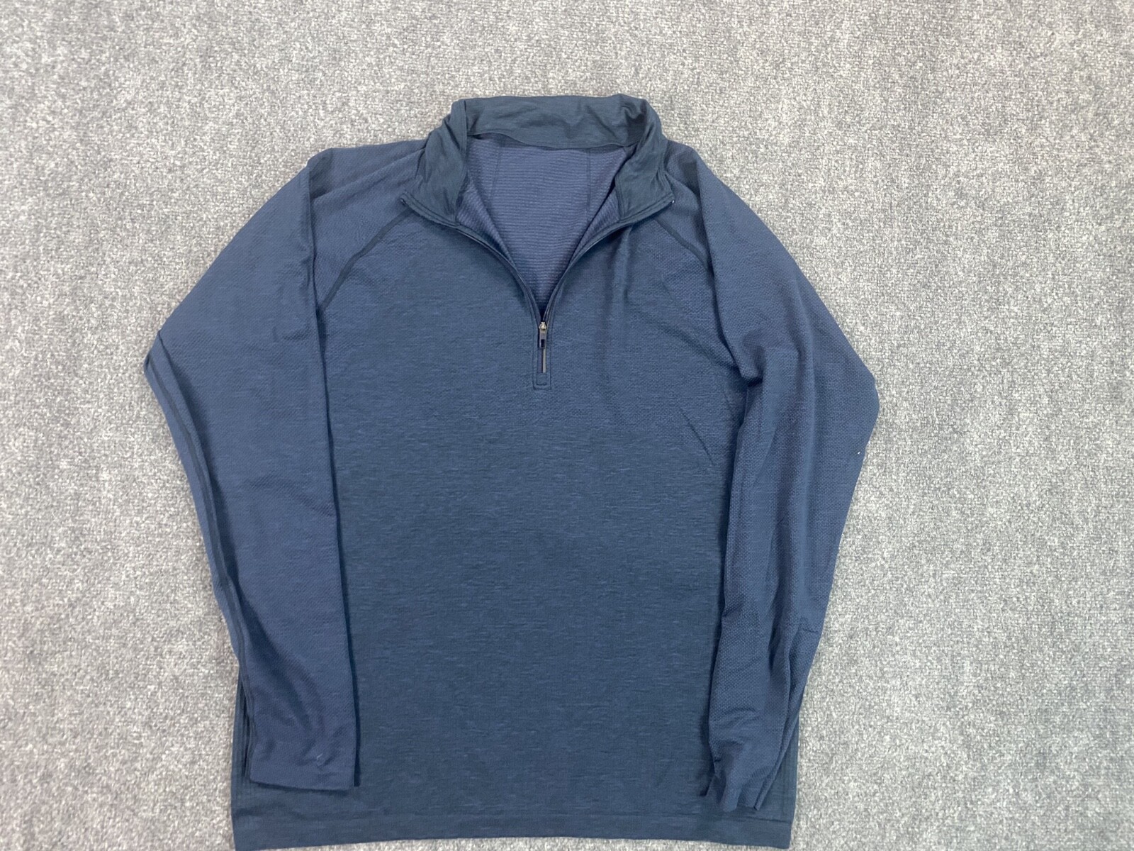 Lululemon Pullover Mens Large Navy Blue Half Zip Golf Atheltic Workout