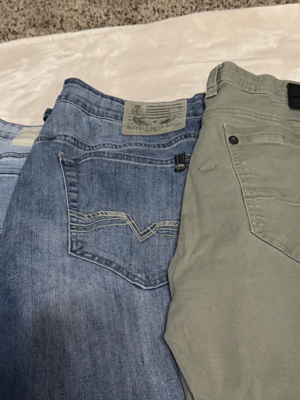 Lot of 5 Buffalo David Bitton Jeans Mens 34×30 33×30